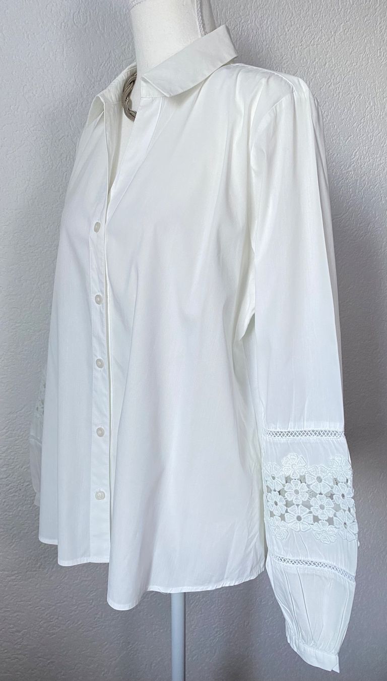 Karl Lagerfeld Chemisiers: Karl Lagerfeld Bluse Grösse L – D'occasion à Oberwil BL par Leni-Mischi 2