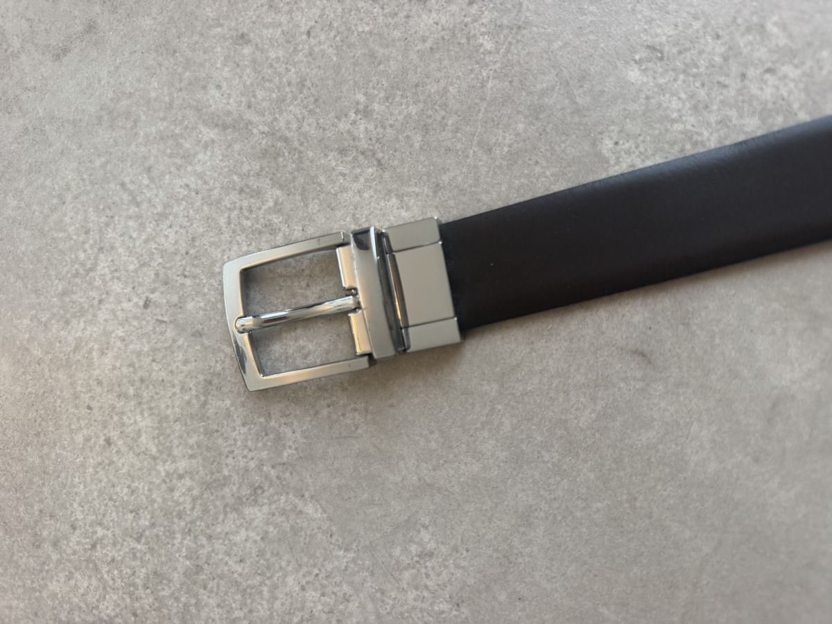 Navyboot Gürtel: Navyboot Wendegürtel Leder schwarz/dunkelbraun – Gebraucht aus Uzwil von Calla03 1