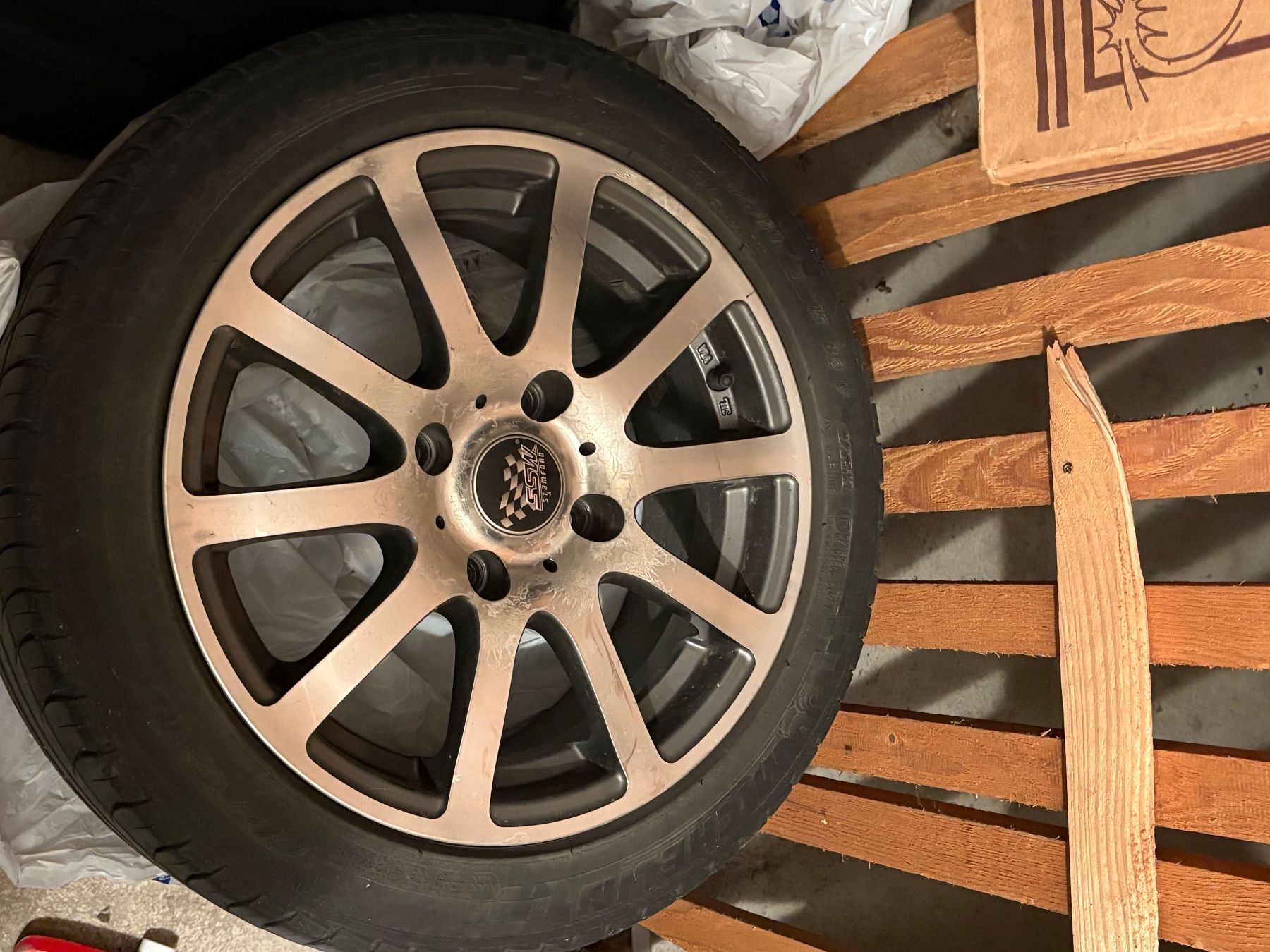 Pneumatici & Ruote complete: Jantes SSW Stamford 15'' 4x114.3 – Usato da Delémont venduto da tra_8zld
