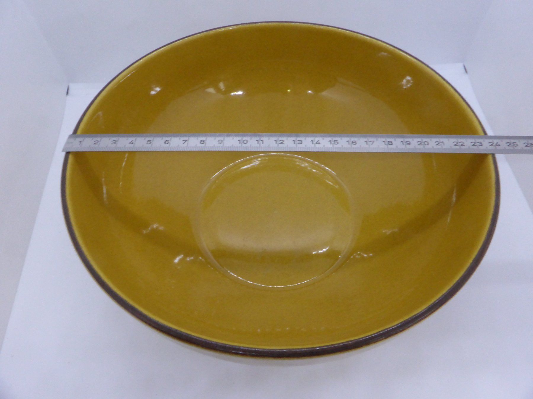 Rössler Schalen: Rössler saladier jaune muscade 23cm – Gebraucht aus Porrentruy von Kim017 1