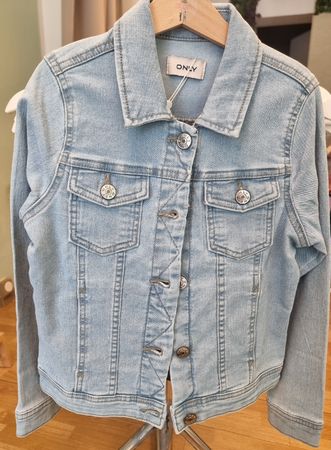 Jeansjacke Only Kids hellblau 140 neu! 