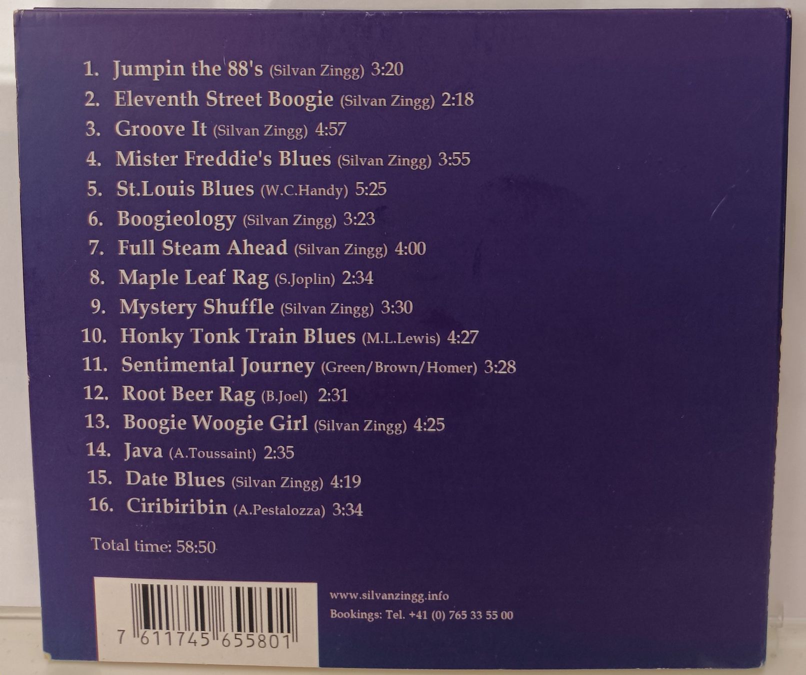 CD: Silvan Zingg - CD - Boogie Woogie Triology - Top Zustand – Nuovo (secondo la descrizione) da Aarau venduto da Yeeaaah 1
