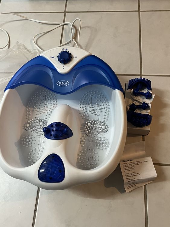 Scholl Fussbad mit Vibration und Massage