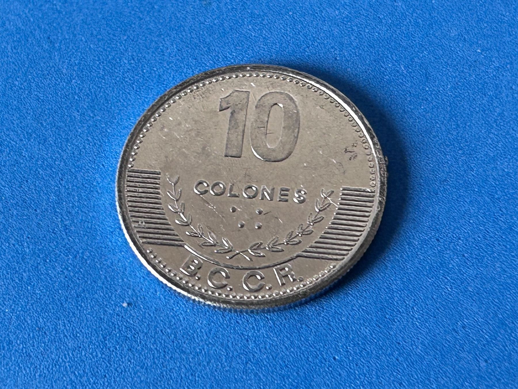 Alle Münzen: Costa Rica - 10 Colones 2012 – Gebraucht aus Corcelles NE von AJKader 2