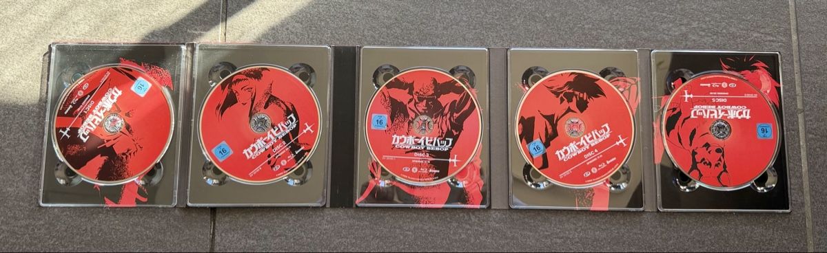 Tutti i DVDs: Cowboy Bebop Gesammtausgabe Blu-Ray – Usato da Zürich venduto da cENS0R 3