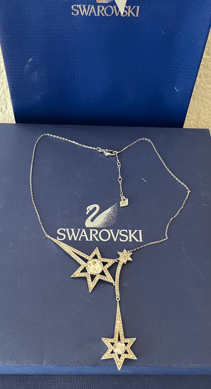Swarovski Ketten: Swarovski Statement Kette neu und original, Box – Neu (gemäss Beschreibung) aus Kirchleerau von Piroska05 2