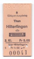 Schiff-Billette Thun - Hilterfingen