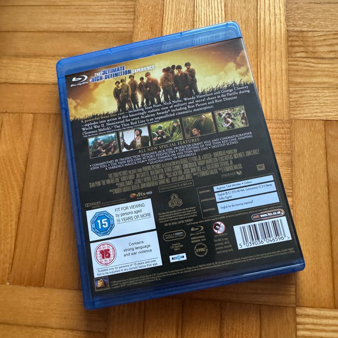 Tutti i DVDs: The Thin Red Line Blu-ray (UK-Version) NEU – Nuovo (secondo la descrizione) da Schaffhausen venduto da AMJoho 1