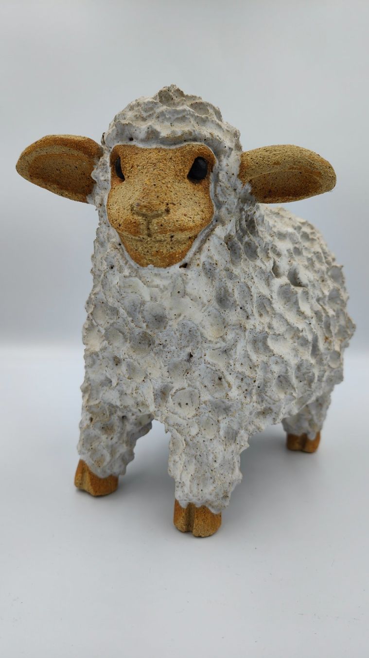 Statuette: Kunsthandwerk Schaf – Usato da Basel venduto da regnam 1