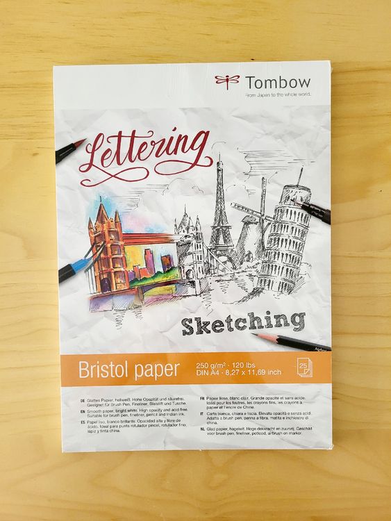 Tombow Lettering Bristol Paper Sketching Kaufen auf Ricardo