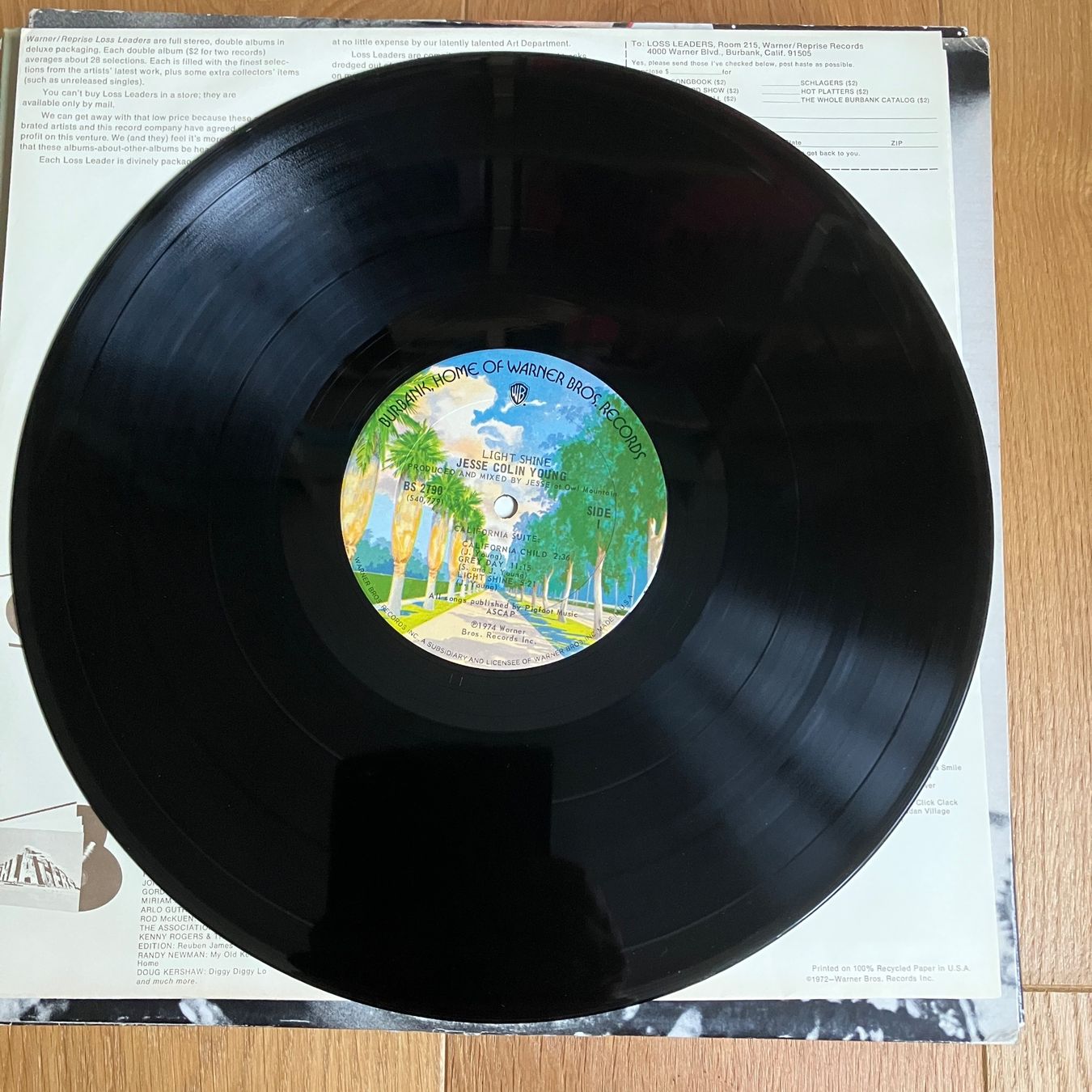 Dischi in vinile: Jesse Colin Young – Light Shine – Usato da Altdorf UR venduto da Metallic0 1