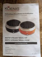 Tisch Grill/Lotus Grill von Koenig 