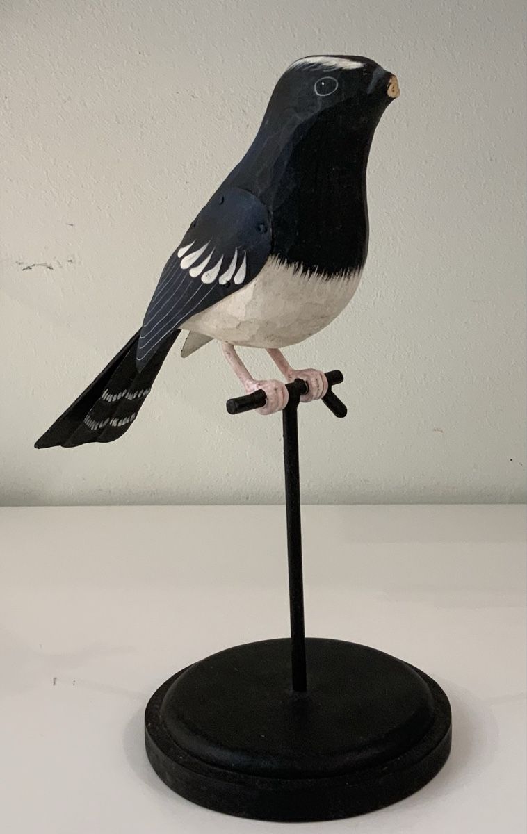 Statuette: Oiseau en bois (sans bec) – Difettoso da rolle venduto da Tontonjulot