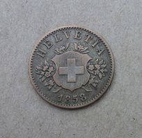 ++ 20 Rappen 1858