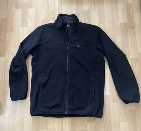 Jack Wolfskin Fleecejacke Schwarz Grösse 3XL Polartec neu