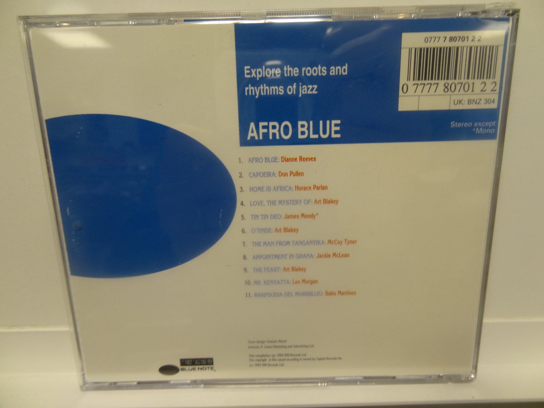 CDs: Afro Blue CD - Jazz Klassiker auf Blue Note - – Gebraucht aus luzern von musicandart 1