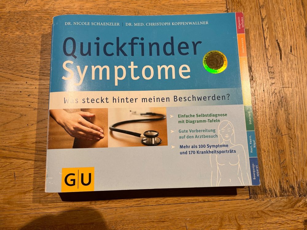 Quickfinder Symptome - dDr. Nicole Schaenzler (Gebraucht) in für CHF 2 ...