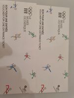 Ticket, Gutschein, Olympisches Museum Lausanne, 2x