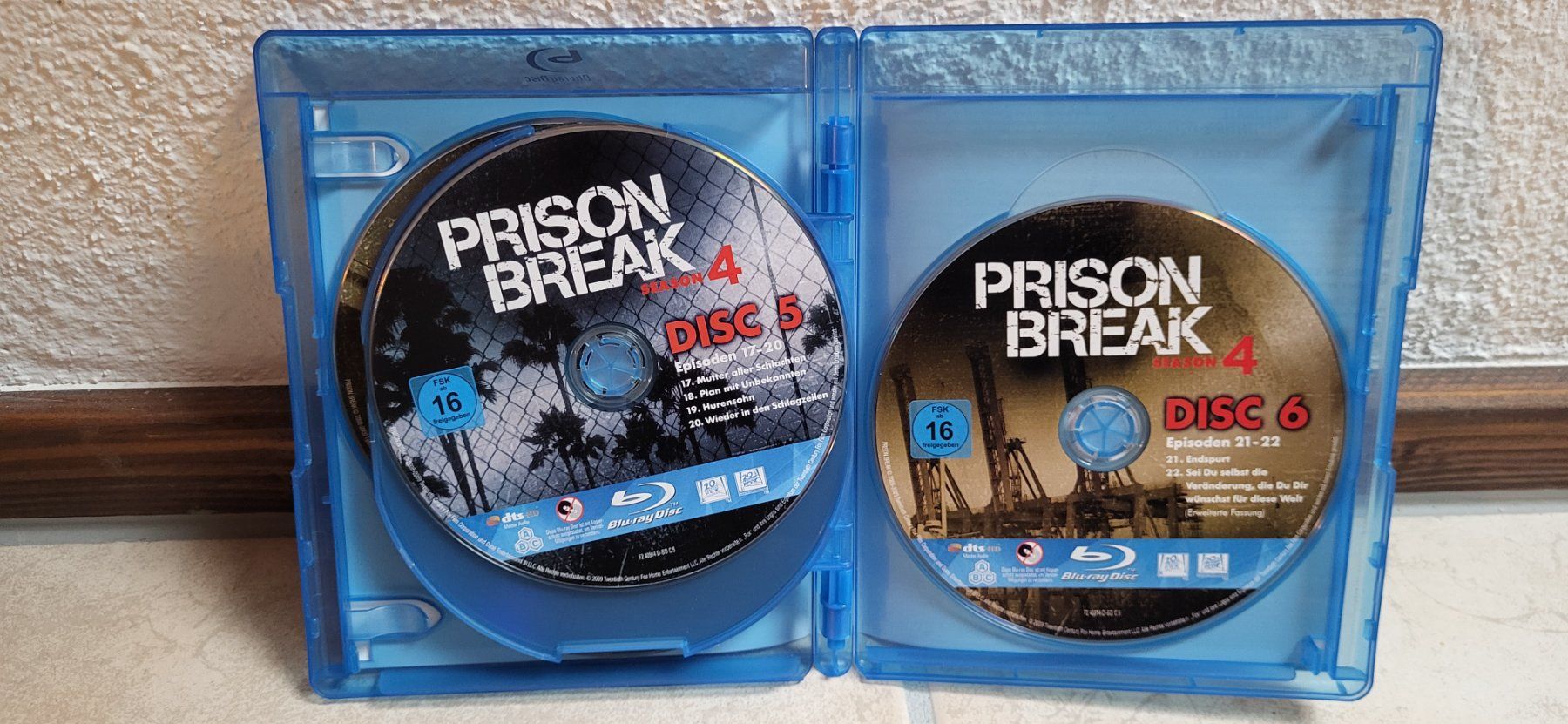 Tutti i DVDs: Blu Ray - Prison Break Staffel 4 – Usato da Münsingen venduto da Heroism2010 6