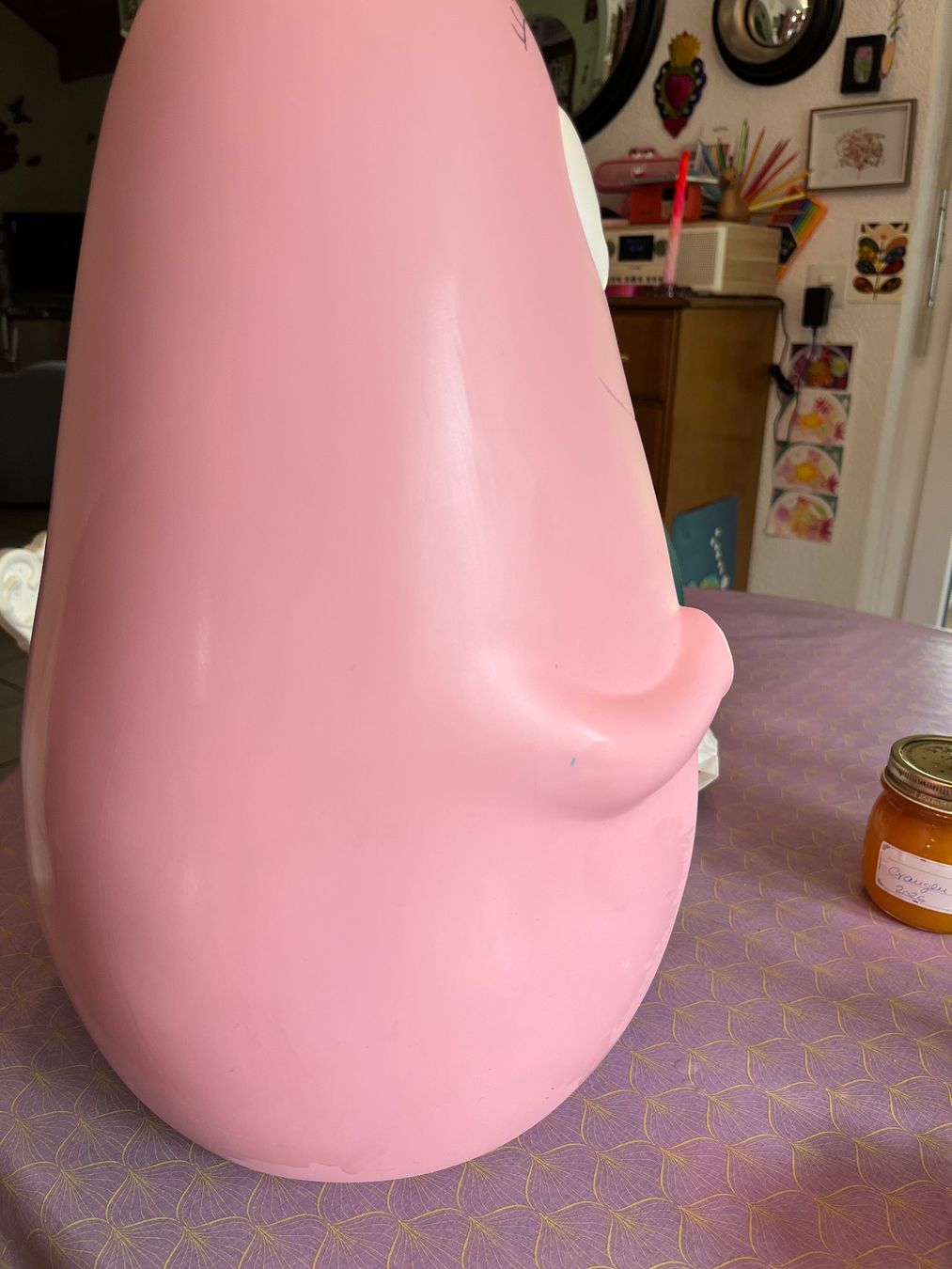 Sculture & Statue: Grande statue décoration Barbapapa rose – Usato da Porrentruy venduto da Madamebovary 2