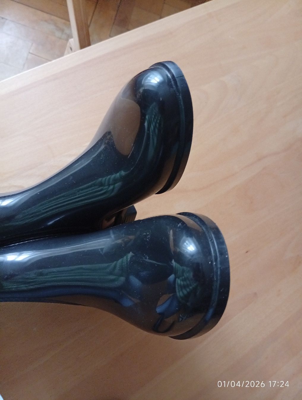 Navyboot Damenschuhe: Schwarze Regen Stiefeletten Navyboot, Gr. 38 – Neu (gemäss Beschreibung) aus Zürich von teblapi 3