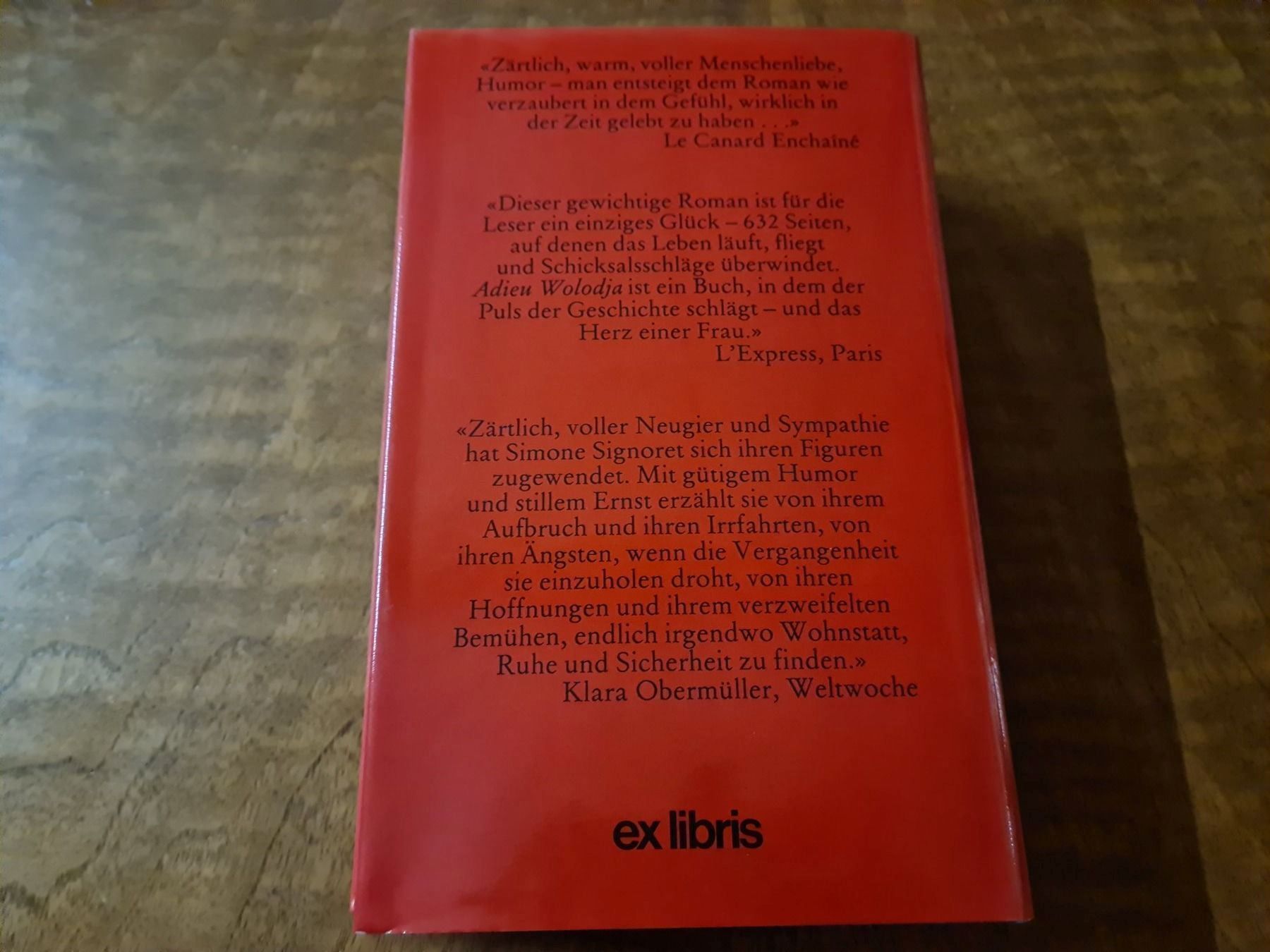 Bücher: Adieu Wolodja – Gebraucht aus Erstfeld von Mario_boe0 1