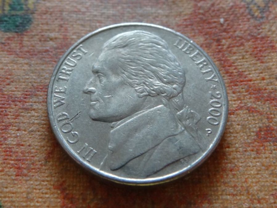 Tutti le monete: USA 5 Cents 2000 – Usato da Romanel-sur-Lausanne venduto da Swift13