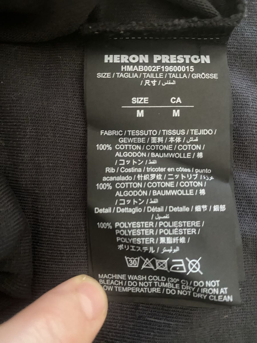 T-Shirts: Heron Preston Longsleeve – Gebraucht aus Holderbank AG von leooo.sie 3
