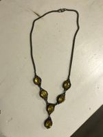 Antikes Art Deco Collier Citrine um 1930