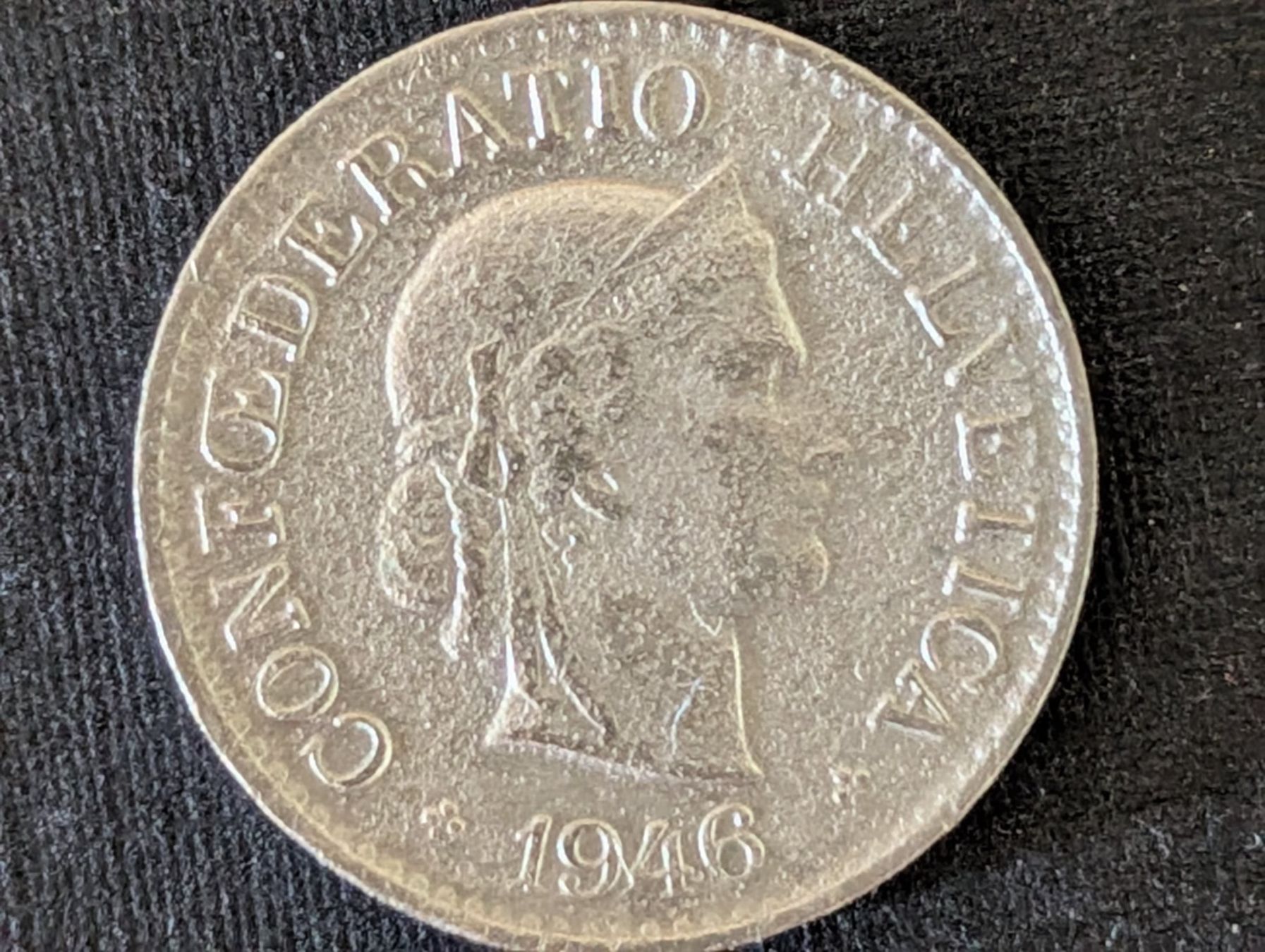 Tutti le monete: 10 Rp. CH 1946 – Usato da Steinmaur venduto da compura49