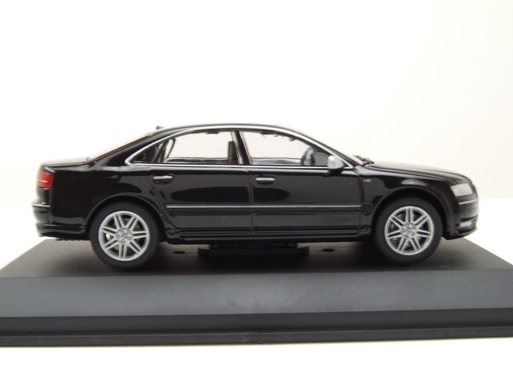 Audi Modellini d'auto: Audi S8 D3 2006-2010 schwarz       1:43 von Solido – Nuovo e nell'imballaggio originale da Gerlafingen venduto da espero88 2