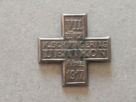 Abzeichen Kantonal Schwingfest Schwingen Uetikon A/S ZH 1917