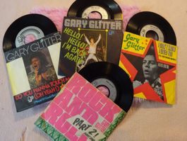 GARY GLITTER ** 4 SINGLES ** GLAM ROCK TOTAL