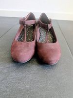 Eleganti scarpe Camper bordeaux in camoscio, taglia 38
