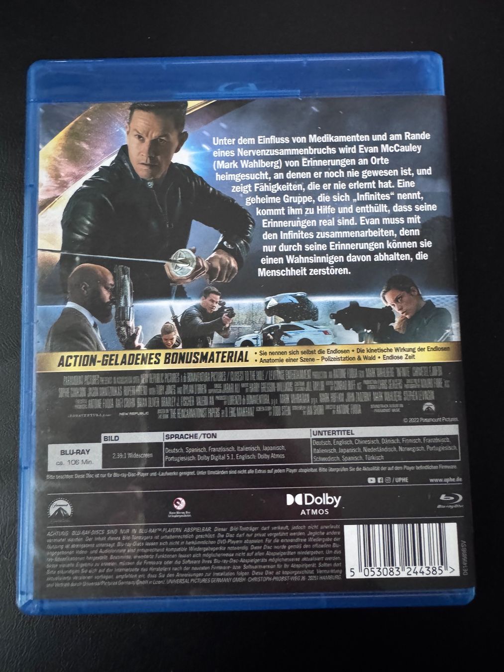 Tutti i DVDs: Blu-ray: INFINITE - Lebe unendlich, FSK 16 – Nuovo (secondo la descrizione) da Wolfhausen venduto da ResalePoint 1