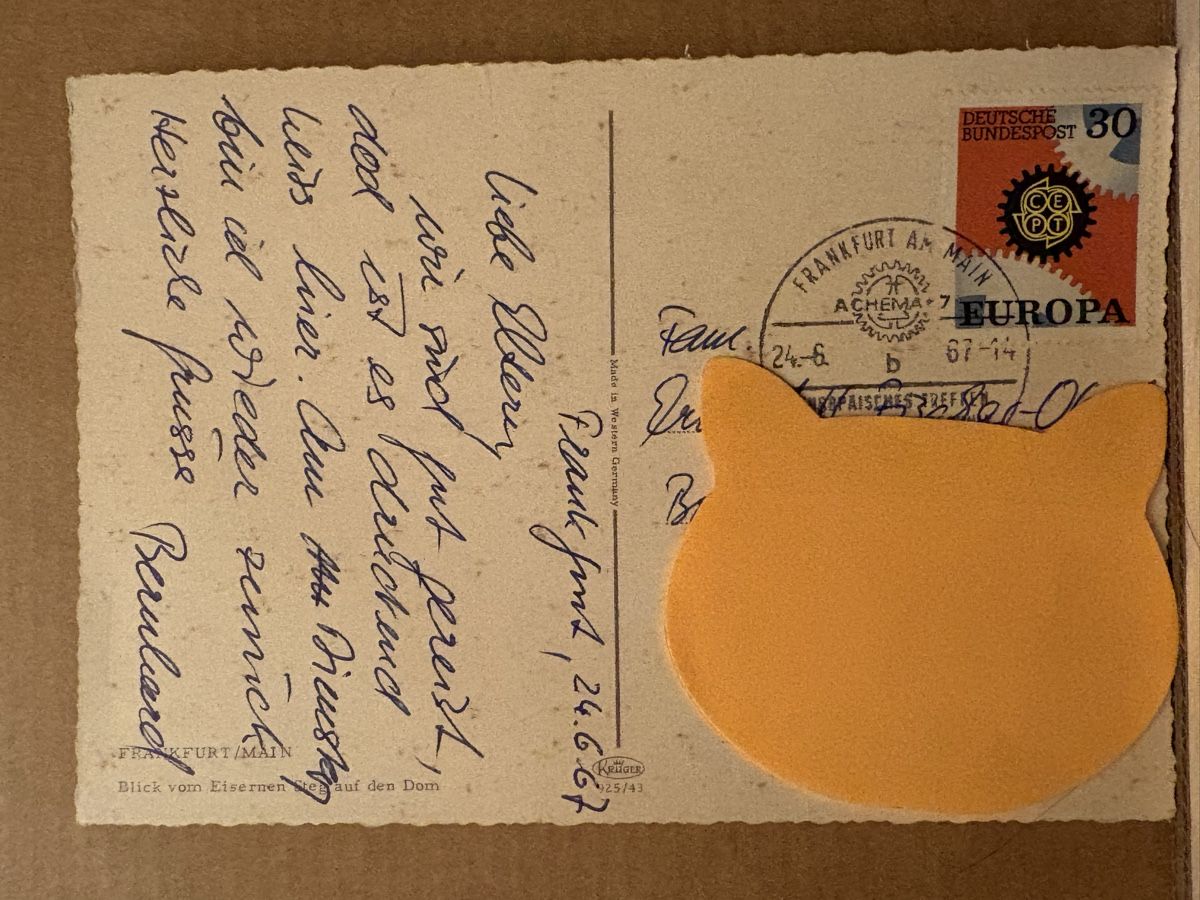 Cartoline postali: AK von Frankfurt – Usato da Rümlang venduto da Kartenpost1 1