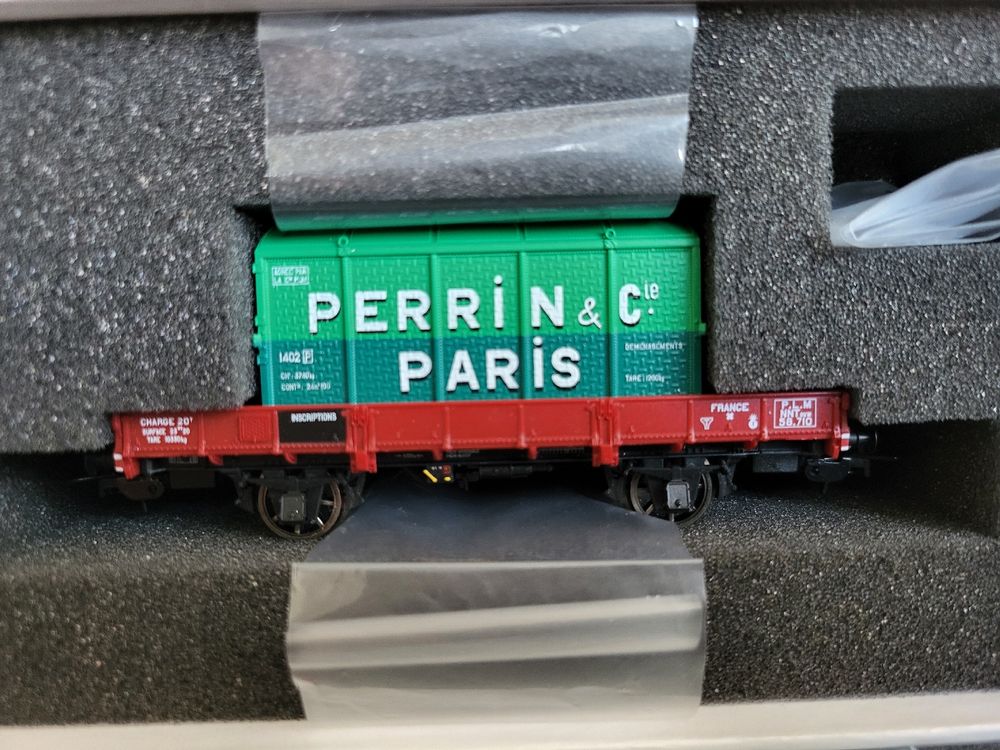 LS MODELS 30263 HO - Wagon Ocem 29 Jho Avvec 2 Containers Sncf Ep Iii Ls Models Fr Id12069