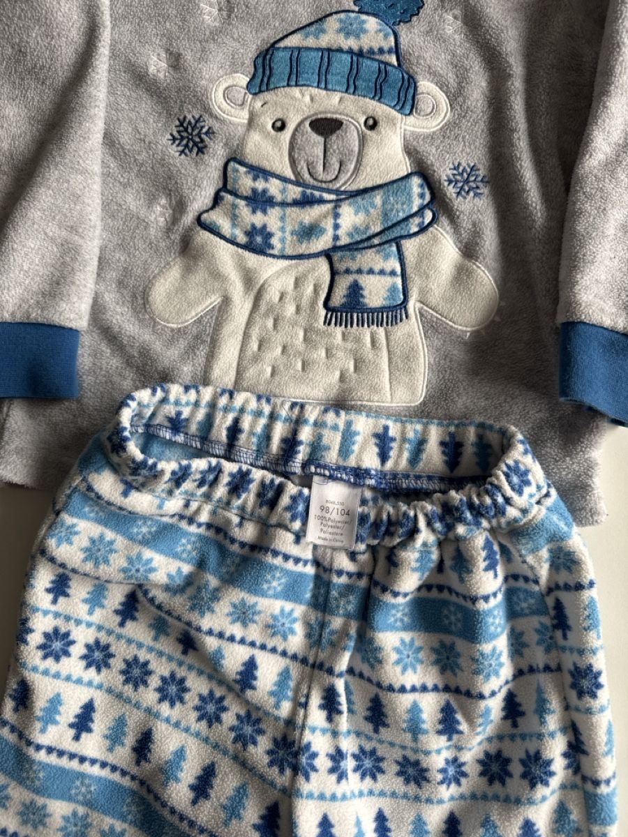 Pigiama & Simili: Pyjama Eisbär grau blau Grösse 98/104 – Usato da Zürich venduto da PetraCarmen 2