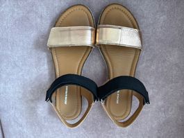 Sandalen Roségold Grösse 37 Sommer Schuhe