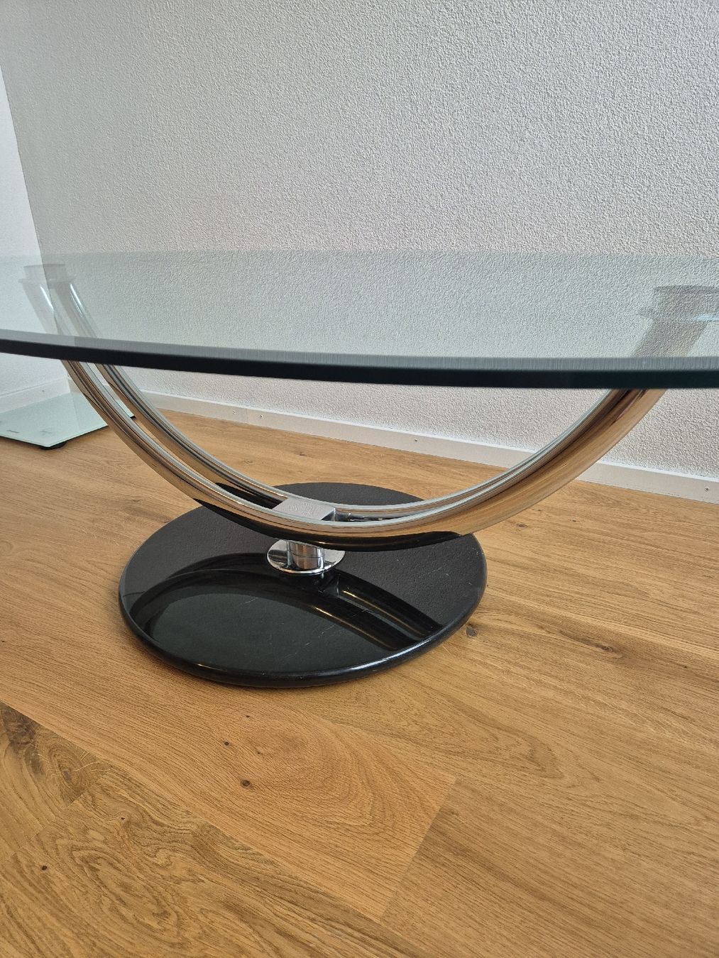 Tavoli: Glass with chrome coffee table midcentury design – Usato da Horgen venduto da yej_n6rr 4