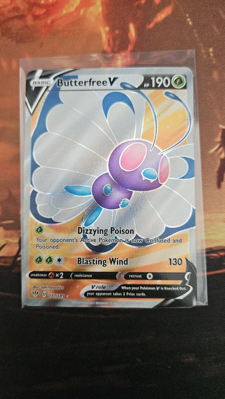 Pokémon Carte collezionabili: butterfree v – Nuovo (secondo la descrizione) da Castel San Pietro venduto da pie_k8j6