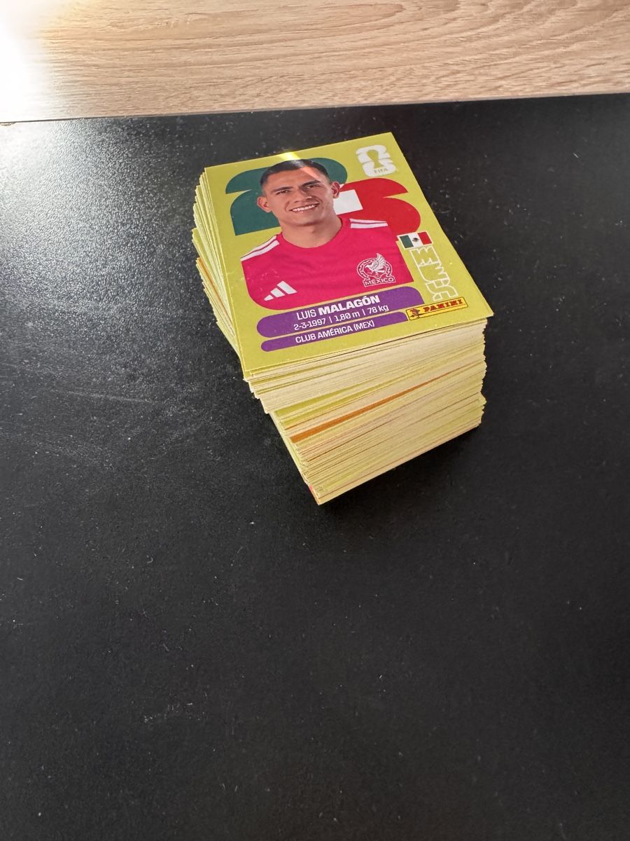 Aufkleber: Panini Sticker WM2026 220 Stück – Neu (gemäss Beschreibung) aus St. Moritz von PauloM98