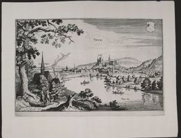 Thun Kupferstich von Merian 1644