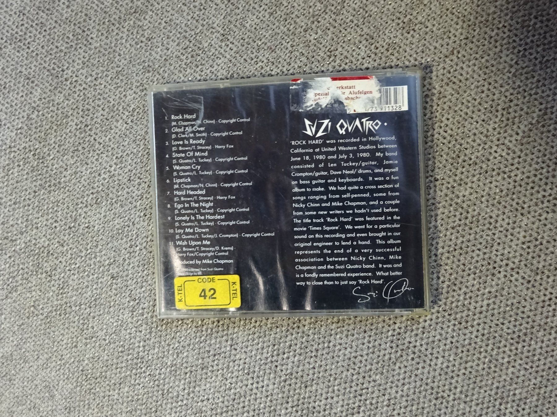 CDs: Rock Hard/Suzi Quatro – Gebraucht aus Rothrist von Mistery1 1