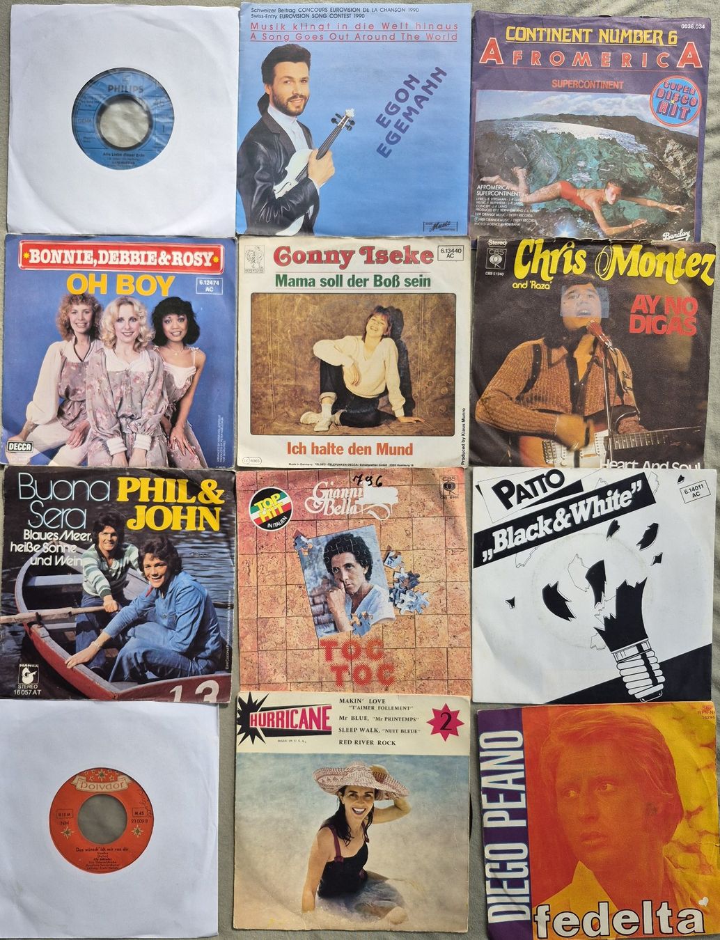 Dischi in vinile: 120 singles: Pop, rock, jazz, country,... – Usato da Onex venduto da X-Ray69 7