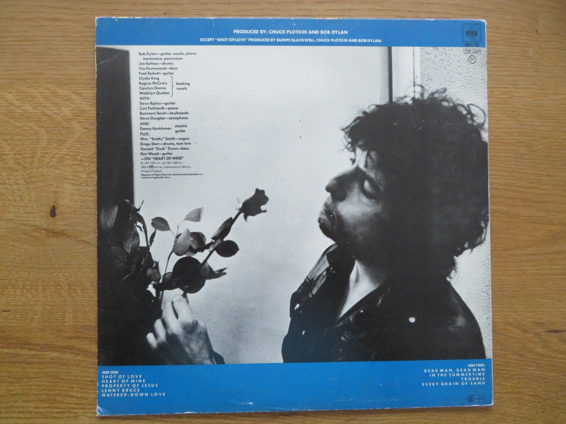 Dischi in vinile: BOB DYLAN SHOT OF LOVE – Nuovo (secondo la descrizione) da Zürich venduto da max_cp5f 1