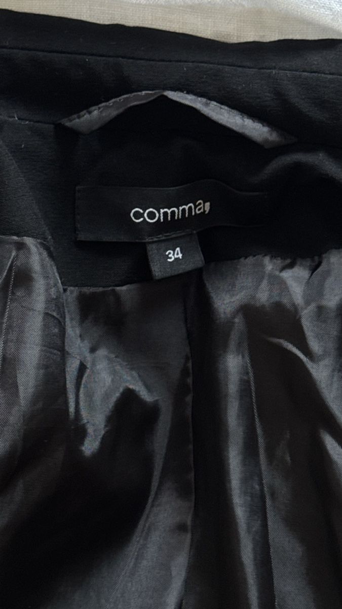 Comma Completi & Tailleur: Schwarzer Damen Anzug Gr. 34 von Comma – Nuovo (secondo la descrizione) da Zürich venduto da Aya03 3
