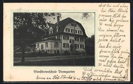 AK Bremgarten, Dienstbotenschule, 1915