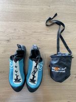 Rock Pillars Kletterschuhe EUR 45.5 / UK 10.5 & Chalkbag