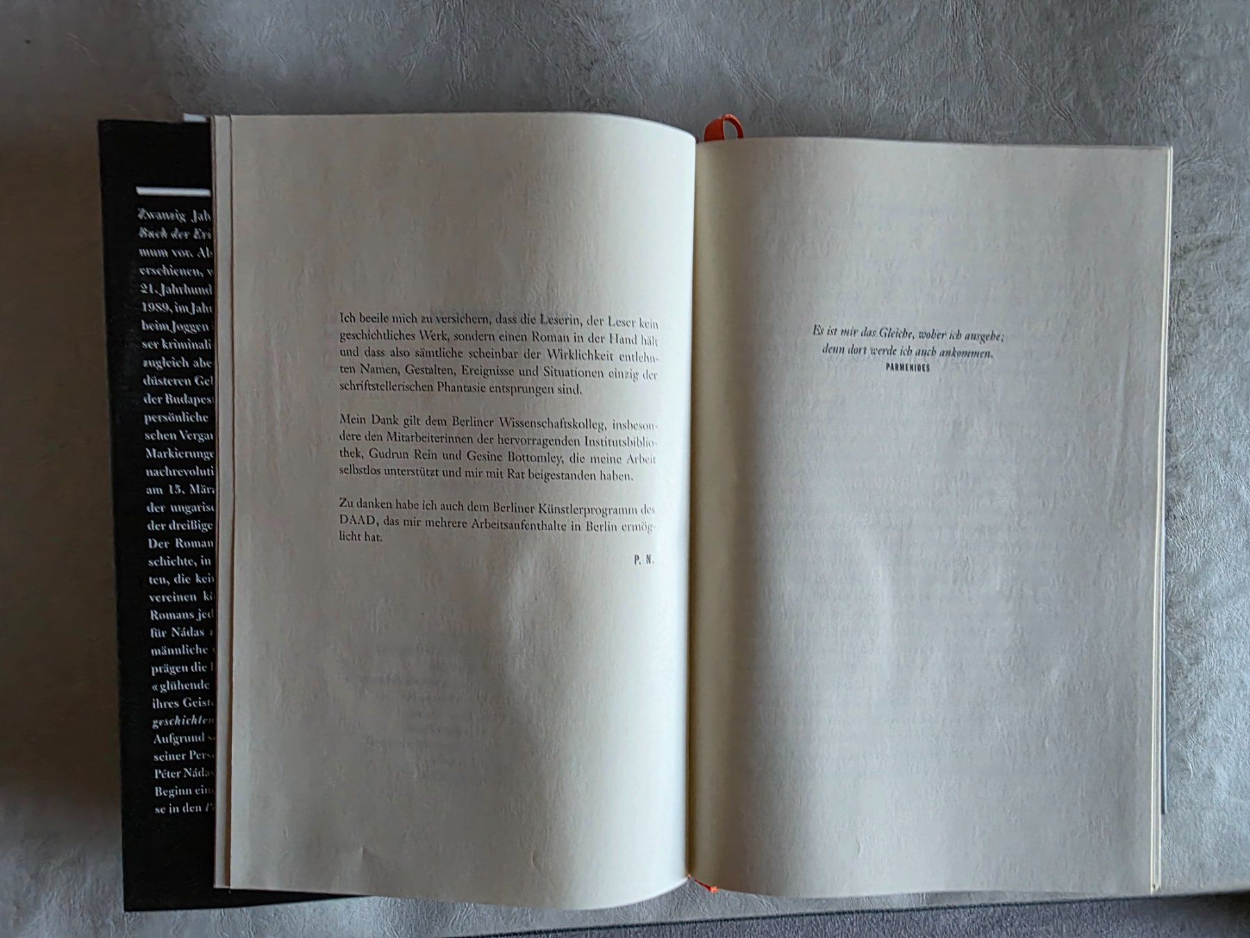 Libri: Péter Nadas - Parallel Geschichten - Roman - 2012 – Nuovo (secondo la descrizione) da Walterswil BE venduto da Lonitti 8
